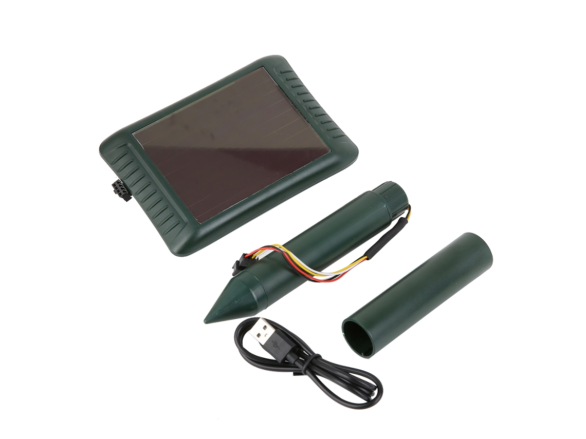 PRIMEROX repelente Solar Ultrassônico para ratos no jardim e fazenda com controle de pragas