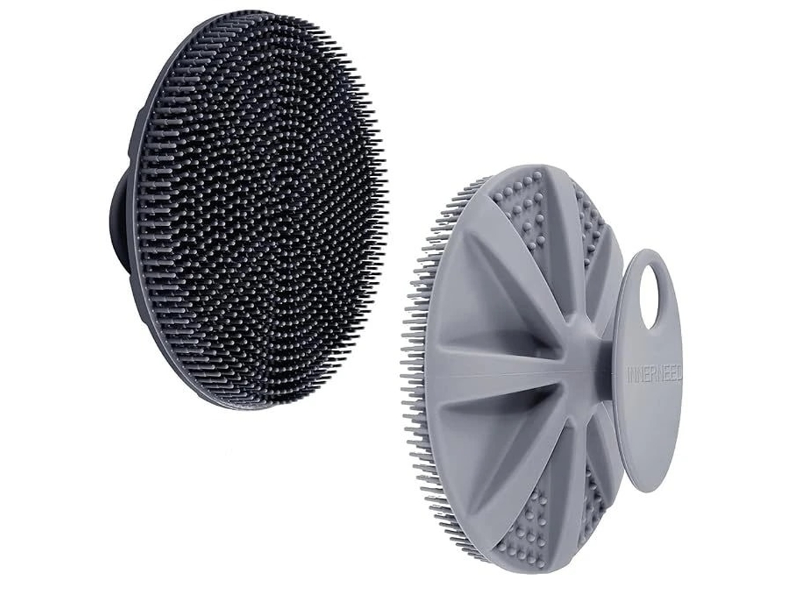 Escova De Banho De Silicone, Kit Com 2, Esfoliante, Corporal