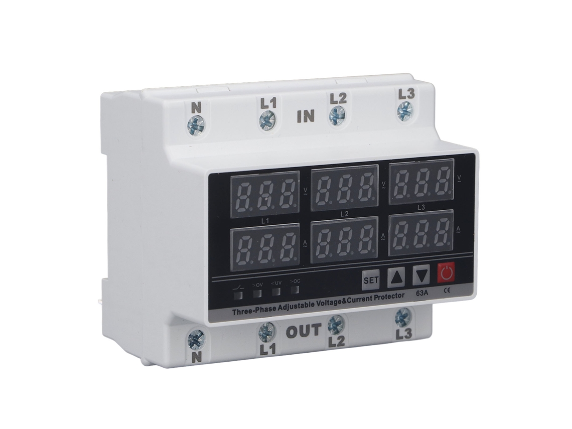 Protector de Sobrecarga 63a 3 Fases Ajustável Ac230v S/MARCA