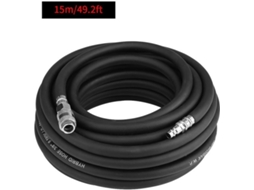Compressor De Ar Líquido 15 M - Conector 1/4 Polegada - 900 Psi Pressão - Cabeça De Goma Elástica - Resistente A Choques - Alta Resistência Ao Desgast