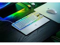 Teclado RAZER Huntsman V3 Pro Tenkeyless 8KHz (US Layout - Branco)