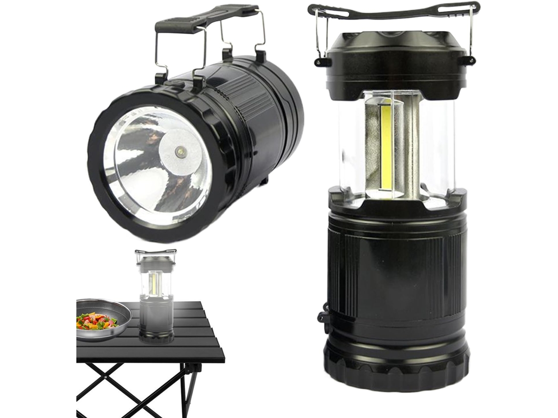 Lanterna Telescópica Para Camping, Ideal Para Situações De Falta De Energia.