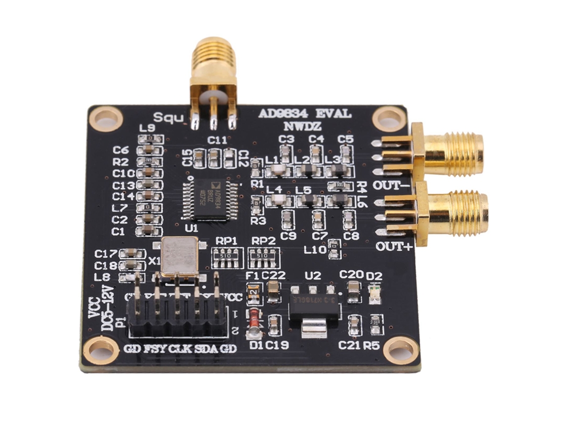 Laxiscreed Gerador De Sinal Dds Ad9834 Para Ondas Sine, Triângulo E Quadradas