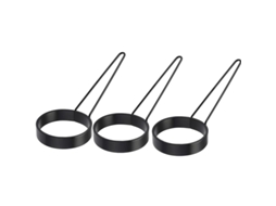 Conjunto De 3 Anéis Redondos Para Ovos, Forma Antiaderente Para Omeletes, Utensílios De Cozinha Domésticos, Forma Para Ovos