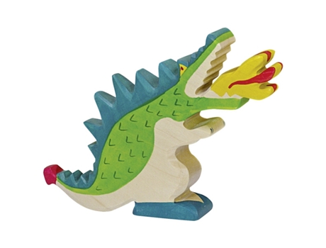 Figuras de Ação HOLZTIGER Madeira - Vermelho - 19 x 2,8 x 13 cm)