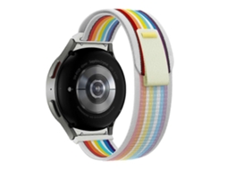 Pulseira De Nylon Em Formato De Laço Para Samsung Galaxy Watch 4 / 5 / 5 Pro