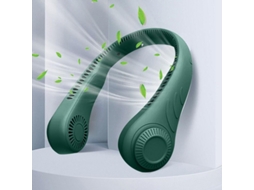 Yuru ventilador de Pescoço Sem Lâmina Usb Recarregável com 3 Velocidades 2000mah para Viagem e Esportes Ao Ar Livre