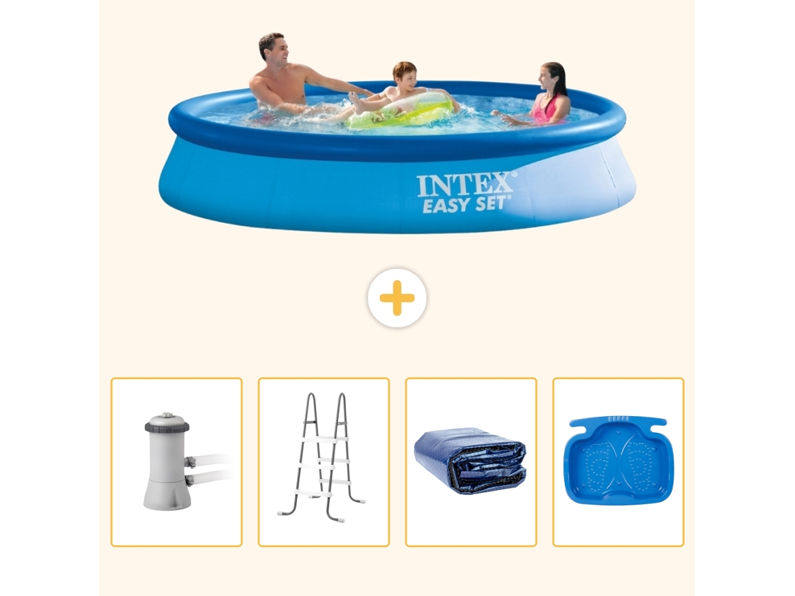 Intex Piscina Easy Set Redonda - 366x76 Cm - 5-peças S318