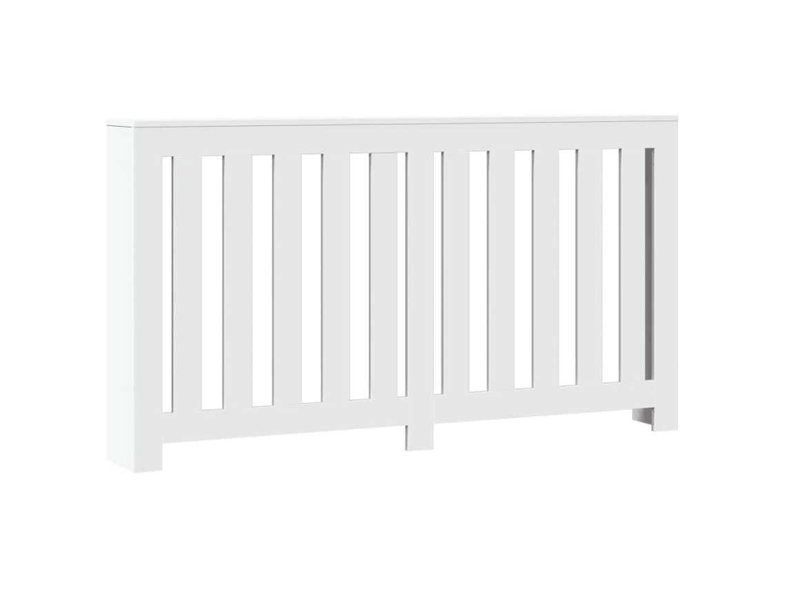 Radiator Cover, Radiator Covers Vidaxl Branco Madeira Processada (149 X 20 X 82 Cm)