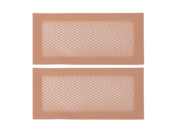 2pcs Grade de Ventilação com proteção infantil silicone macio para piso rosa captura detritos insetos