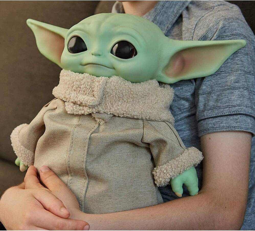 Peluche STAR WARS Baby Yoda (Idade Mínima: 3 Anos - 30,5 x 14 x 30,5 cm)