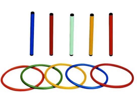 Pack de 5 Anéis  Multicor