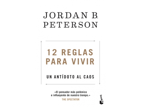 Livro 12 Reglas Para Vivir de Jordan B. Peterson (Espanhol)