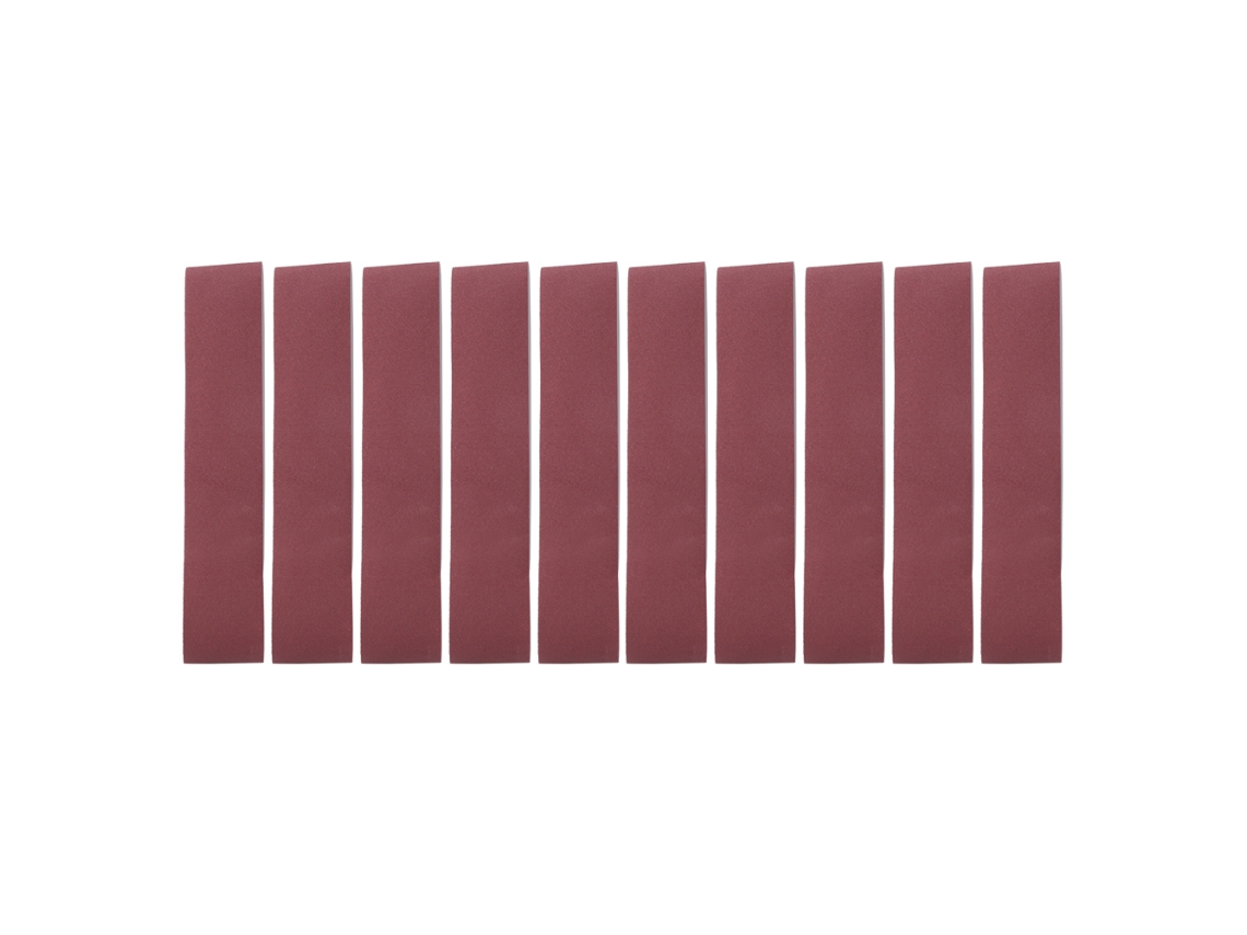 10pcs Correa De Lijado De Alúmina 528x50mm 400 Grit Para Muebles Y Carpintería Herramienta De Pulido