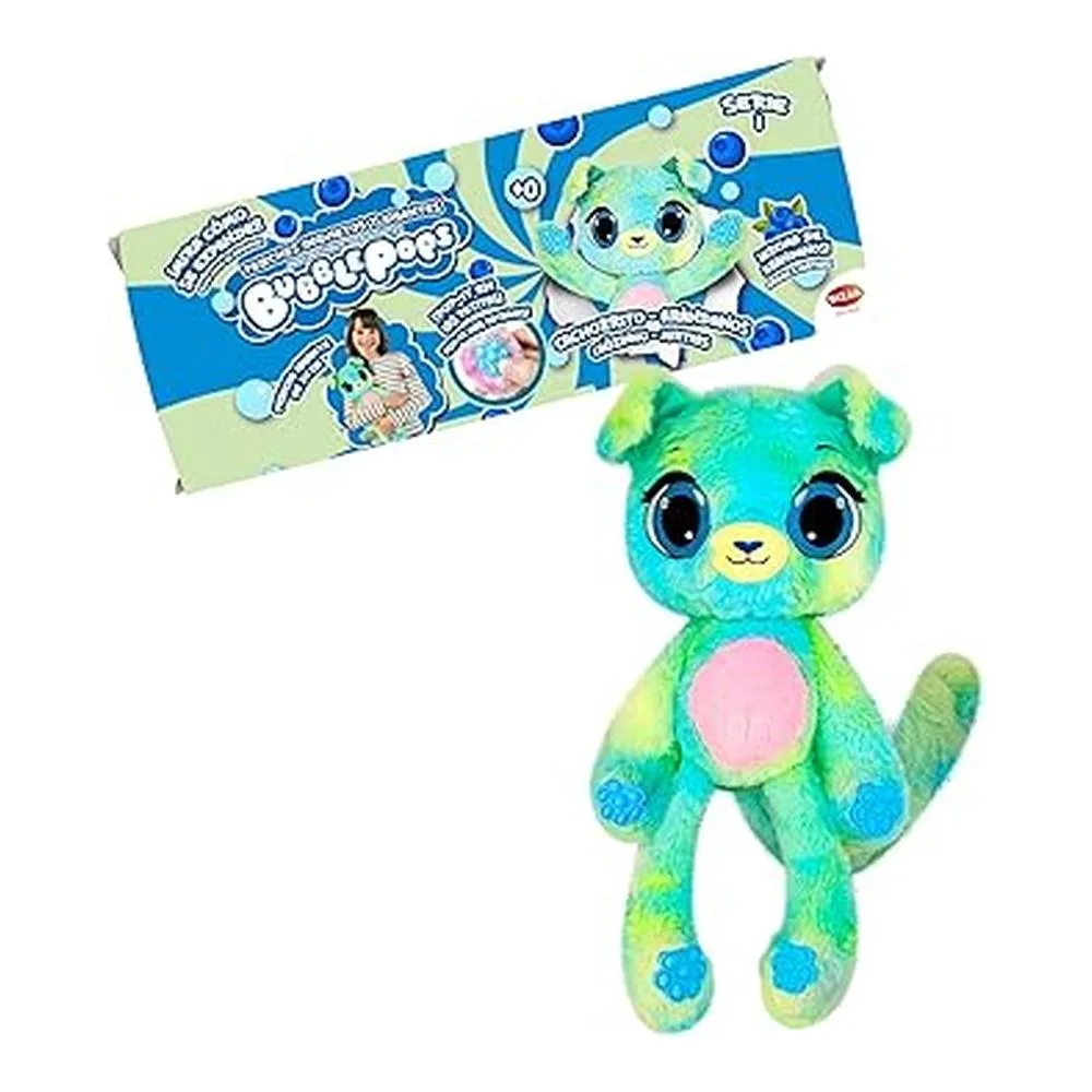 Bizak Bubble Pops Peluche Cachorrito Arándanos, Aroma Y Expansión X5 64492004 Cach.aran Bizakp25