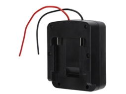 Adaptador de Bateria para Bateria de Lítio 18v Bosch, Dock Conector de Energia Preto