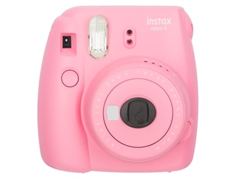 Máquina Fotográfica Instantânea FUJIFILM Instax Mini 9 (Flamingo Pink - Obturação: 1/60 sec - 2x Pilhas AA-1.5V - 62x46mm) — Obturação: 1/60 seg.
