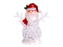 Presente de Natal Santa com Pilha Ag10 e Luz Colorida LAXISCREED