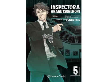 Livro Psycho Pass 5 de Teru Miroshi (Espanhol)