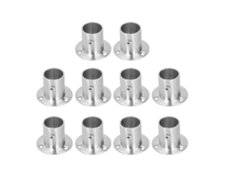 10 suporte de flange Primerox para armário aço inoxidável espessado Φ25 base tomada