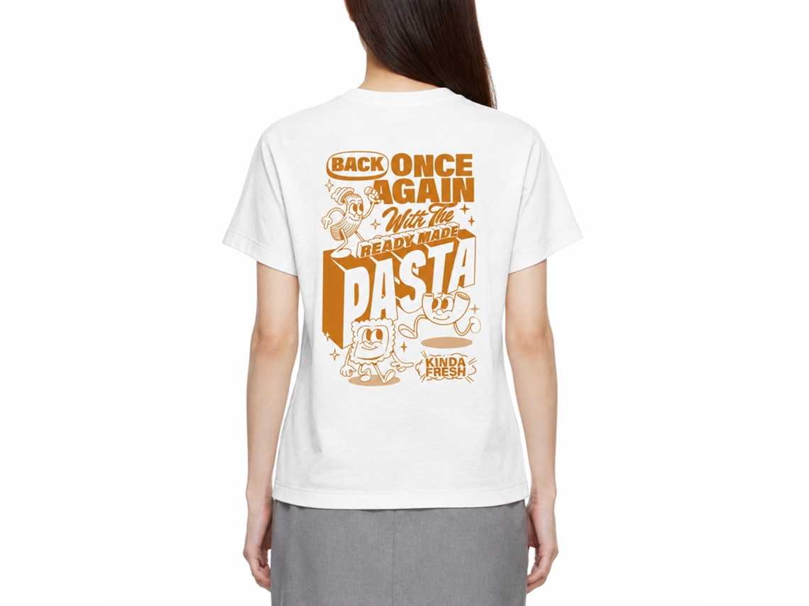 Rockinstone Ready Made Pasta Shirt Unique Designer Style
