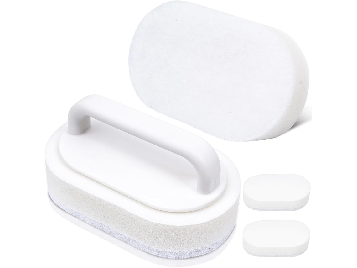 Escovas De Limpeza Resistentes A Riscos Com Esponja Grossa Para Piscina, Banheira, Azulejos E Fibra De Vidro Escova