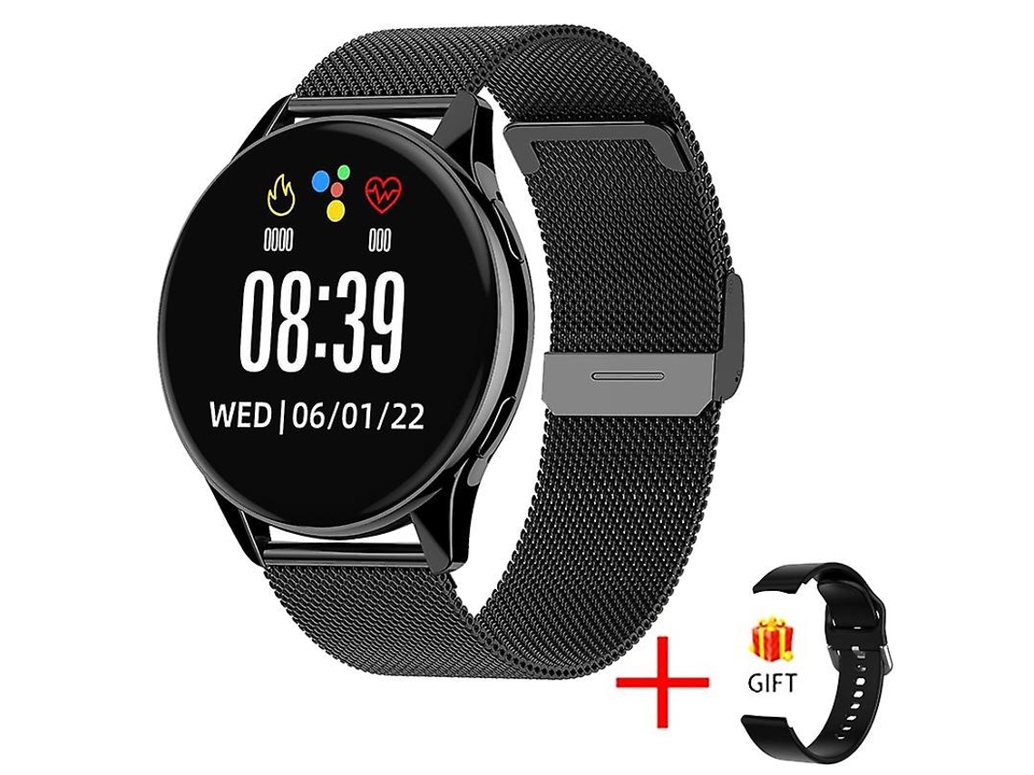 Relógio inteligente feminino, monitor de frequência cardíaca e pressão arterial, relógios esportivos inteligentes Ly Ebike