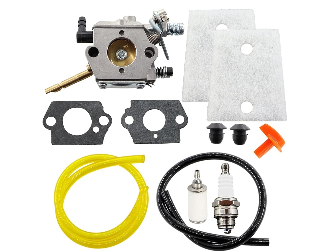 Carburador Com Filtro De Ar, Vela De Ignição, Mangueira De Combustível Para Stihl H24d Fs48 Fs52 Fs56 Fs62 Fs66 Fs81 Fs86 Fs88 Fs106 Br400 Walbro Wt 4
