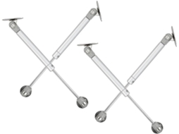 Conjunto De 4 Dobradiças Hidráulicas Com Mola A Gás Para Portas