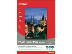 Papel Fotografico CANON Semi-Glossy A4 — Papel Fotográfico | Nº Folhas: 20 | 260 g