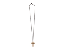 Colgante De Cruz De Madera Artesanal Collar De Cruz Hueca Para Hombre Y Mujer Lucky Healthy Regalo