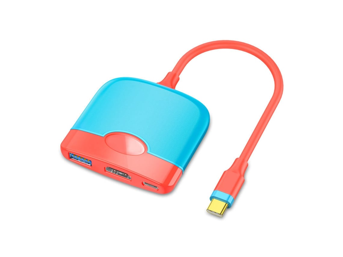 Dock Station 3 em 1 para Console Switch EOOCOO