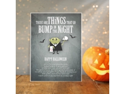 Quadro Decorativo Acrílico Halloween À Prova D'água