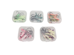 50pcs Isqueiros de Pesca no Gelo com Pontas de Aço Carbono Alto Kit Portátil S/MARCA