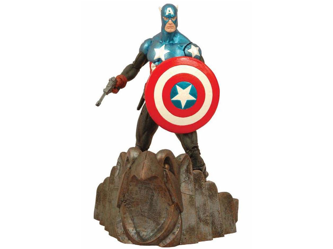 Figura Marvel Select Capitão América 18 Cm