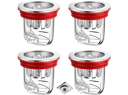 Conjunto de 4 Válvula Anti odor para Ralo AQUAFORGE