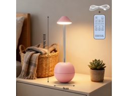 Luz Noturna Led Ajustável com Usb, para Cabeceira. Rosa CZHHMART