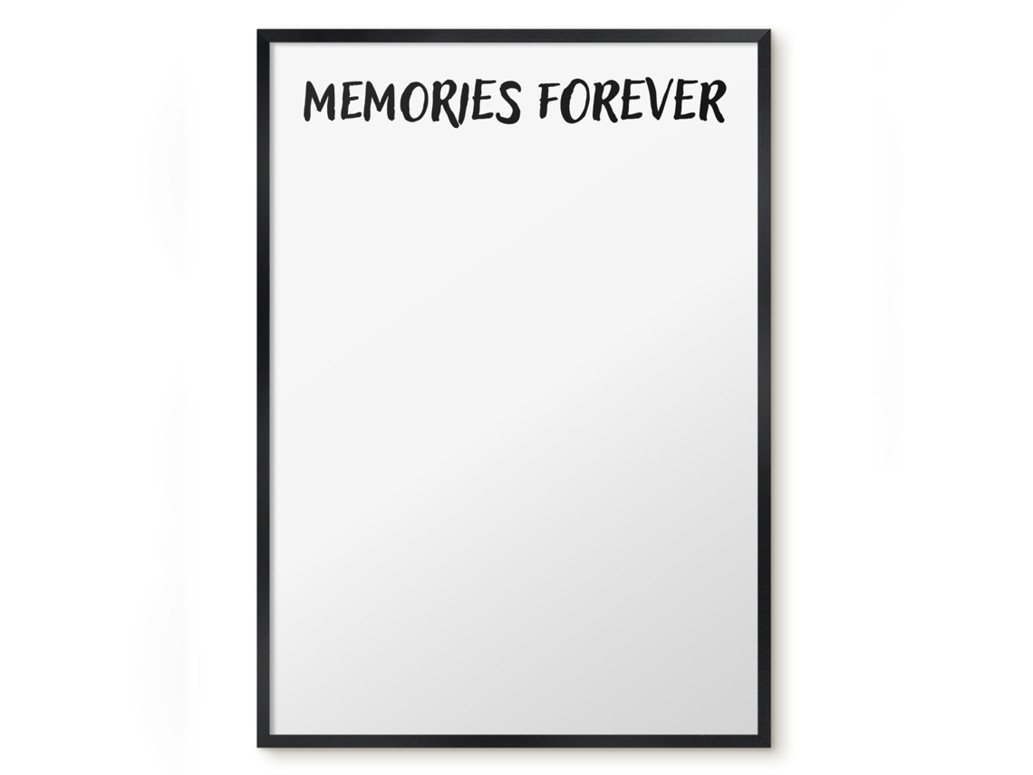 Magnetic Wall Board Memories Forever For The Office Espelharte (50x70 Cm)
