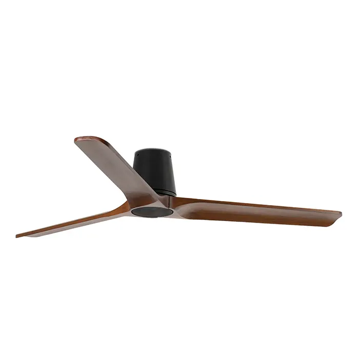 Heywood Tub L Ventilador De Teto Preto Sem Luz 33839 Faro