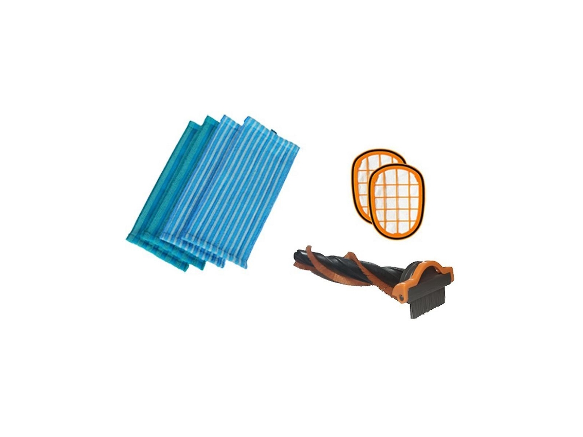 Filtro Fc5005/01 com Almofadas de Microfibra Cp0667 para Speedpro Max Aqua Fc6904, Xc8349, Xc8347, Xc8147, Xv1700 BRILVIBERA