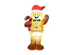 Boneco De Neve Inflável Colorido Da Laxiscreed Com Luzes Para Decoração Natalícia