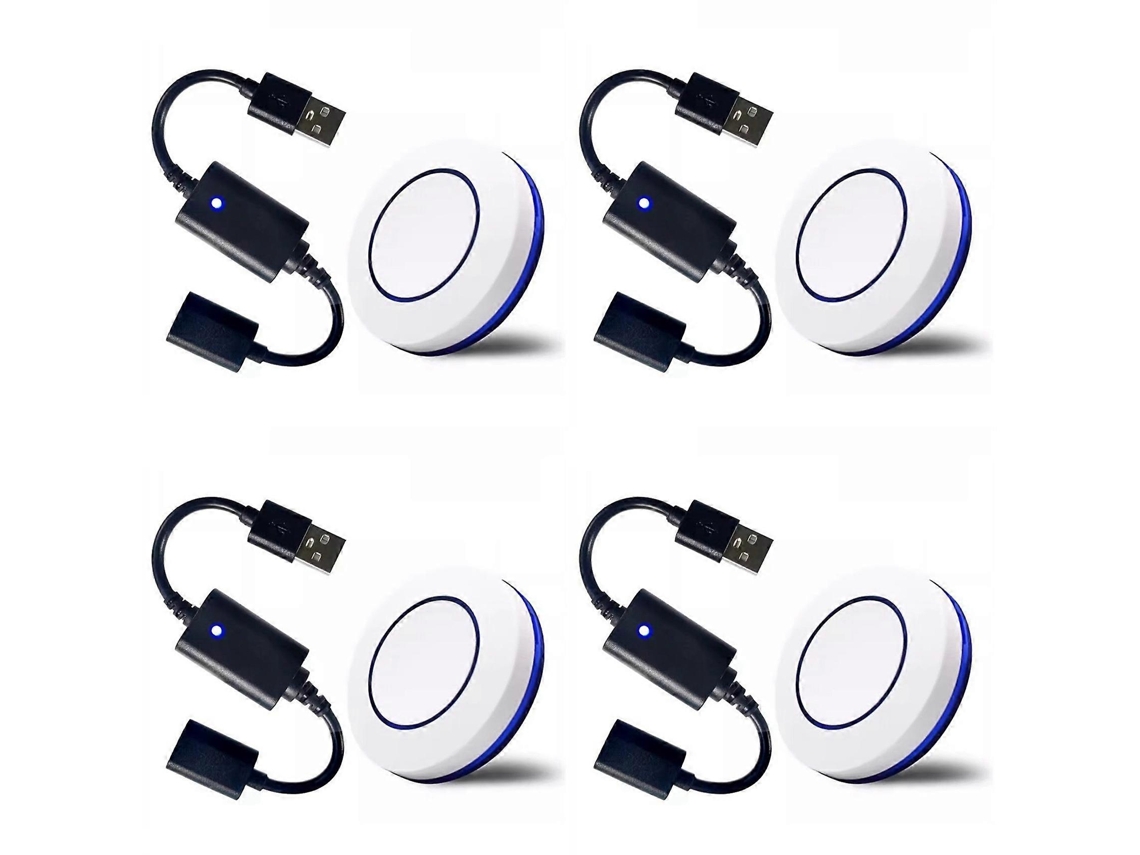 4x Dc 5v Usb Controle Remoto Rf Liga/desliga Para Fita De Led Usb, Lâmpada De Leitura, Ventilador, Modelo De Interruptor