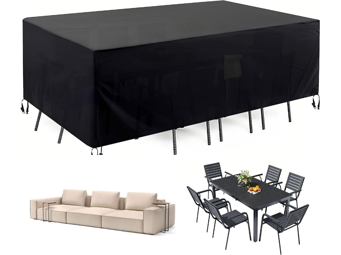 Capa Impermeável De Alta Resistência Para Sofá | Tecido Oxford 420d. Adequada Para Sofás, Mesas E Sofás Modulares. 320 X 180 X 70 Cm.