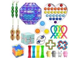 Mali brinquedos Sensoriais de Silicone para Aliviar Estresse Squeezing Toy Presente para Crianças e Adultos