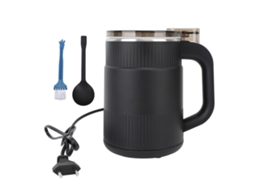 Moedor de café elétrico 200w aço inox com lâminas 4 folhas para grãos e temperos S/MARCA