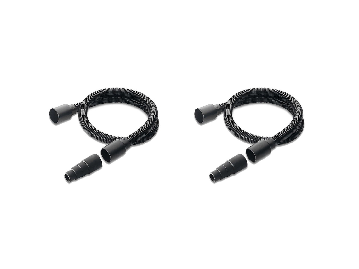 Kit Com 2 Unidades De Mangueira Flexível De Sucção Com Adaptador Para Aspiradores Karcher Wd2, Wd3, Wd4, Wd5 E Wd6 (código Da Peça: 28631120)_glo