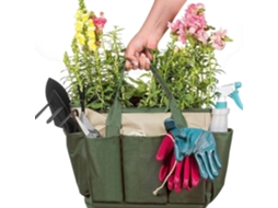 Bolsa Grande Impermeável Para Ferramentas De Jardim Com 8 Bolsos Laterais
