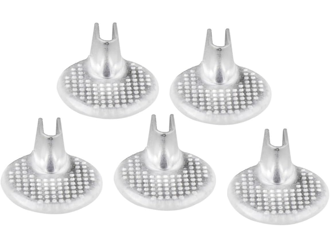 Beaupretty Almofadas De Silicone Super Elásticas E Respiráveis Para Sapatos Chinelos, Pacote Com 5-pares Para Maior
