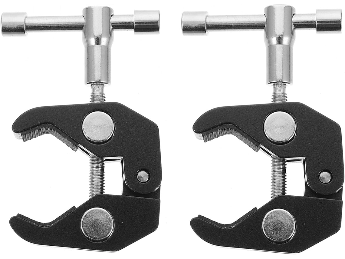 Abraçadeira Dupla Valiclud Em Liga De Alumínio Com Rosca E Tamanhos Em Polegadas, Suporte De Fixação