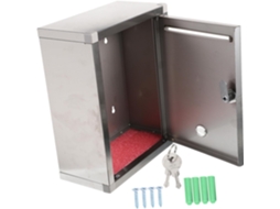 Suporte De Parede Para Caixa De Correio Externa À Prova De Ferrugem, Que Oferece Praticidade E Espaço.